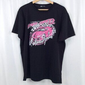 Romwe Men's Graphic T-Shirt Size XL‎ High Speed Motorsport 1987 Short Sleeve